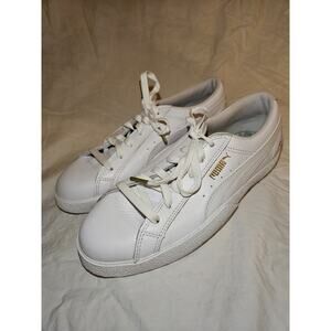 Puma Women's Sneakers Leather white size 10